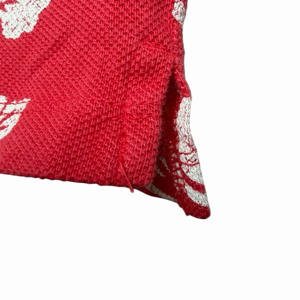 Baby Gap Red Floral Polo Shirt‎ 6–12M Cotton Hawaiian Teddy Bear